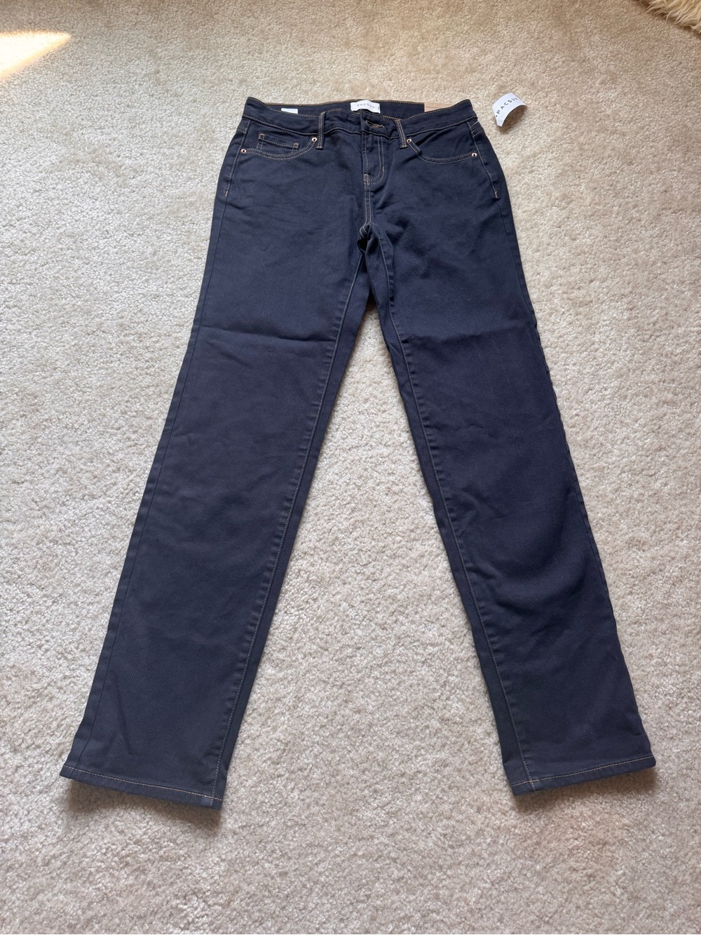 PacSun Women's Straight-Leg Jeans in Black